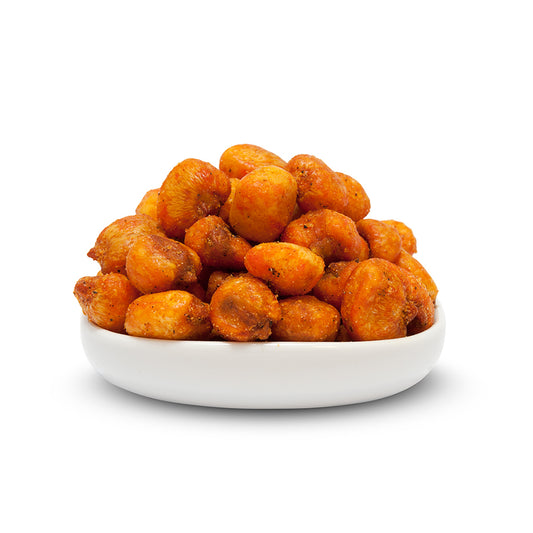 Luxury Chilli Nuts Hamper, Sweet Chilli Peanuts, Garlic & Chilli Mixed Nuts, Hickory Smoke Almonds