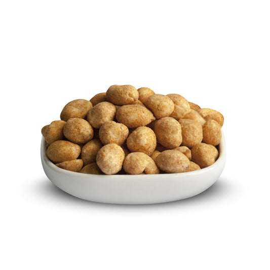 Luxury Chilli Nuts Hamper – Sweet Chilli Peanuts, Garlic Cashews, Smoked Almonds, Giant Corn