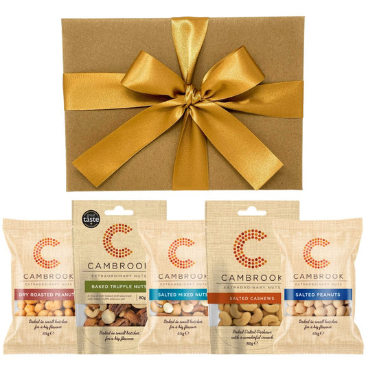 Luxury Truffle Nuts Hamper – Cashews, Salted Peanuts, Roasted Peanuts, Mixed Nuts