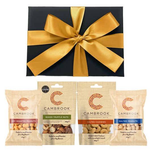Luxury Truffle Nuts Hamper – Cashews, Salted Peanuts, Roasted Peanuts, Mixed Nuts
